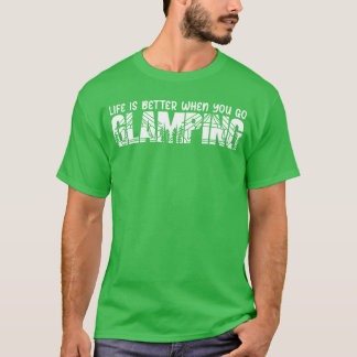 Glamping Motor Home Camper Van Camping lustig T-Shirt