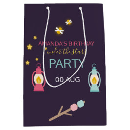 Glamping Party custom Guest Fevor Mittlere Geschenktüte