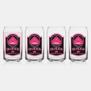 Glamping Queen Camping Dosenglas