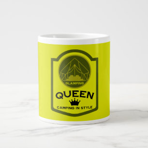 Glamping Queen Camping Jumbo-Tasse