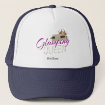 Glamping Queen Camping mit Vintagen Wohnwagen