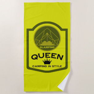 Glamping Queen Camping Strandtuch
