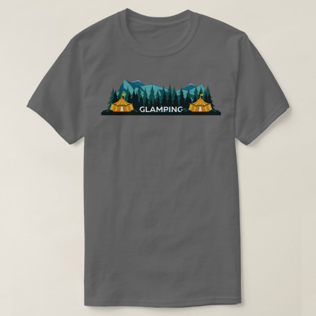 Glamping T-Shirt (Design vorne)