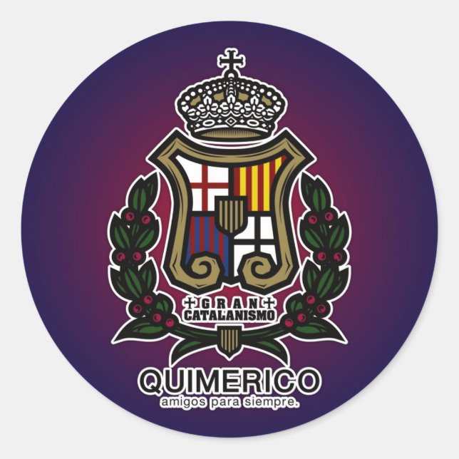 GLAN CATALANISMOシール RUNDER AUFKLEBER (Vorderseite)