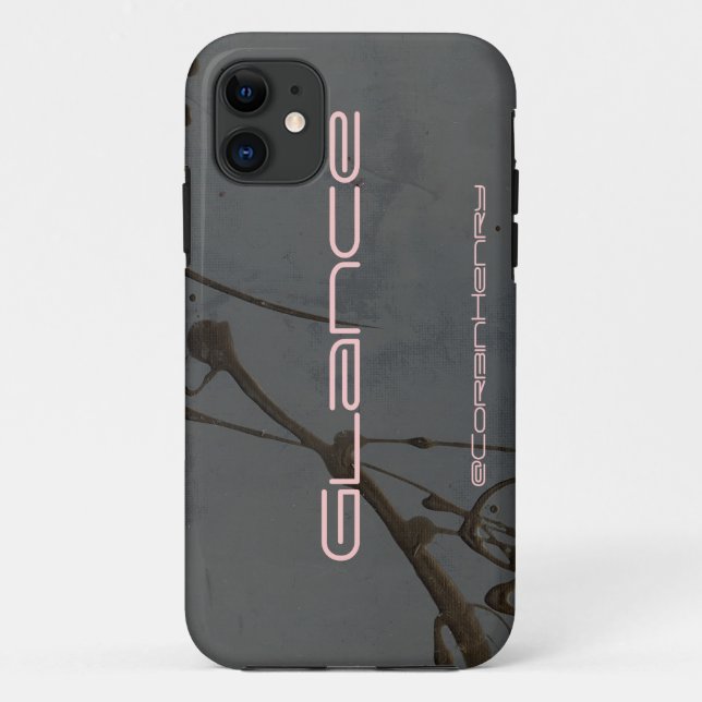 Glance Black Acryl Case-Mate iPhone Hülle (Rückseite)
