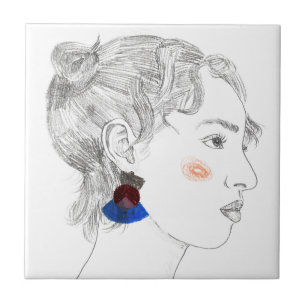 Glance Sketch - Portrait Fliese