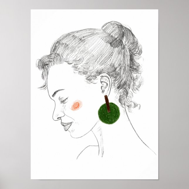 Glance Sketch Poster (Vorne)