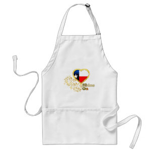 Glanz auf Texas Schürze