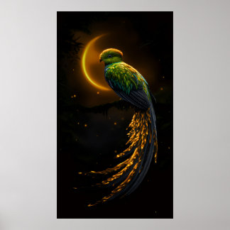 Glanz der Nachtfeder Poster