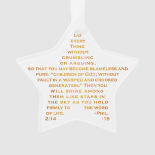 Glanz wie Stern-Acryl-Verzierung Ornament