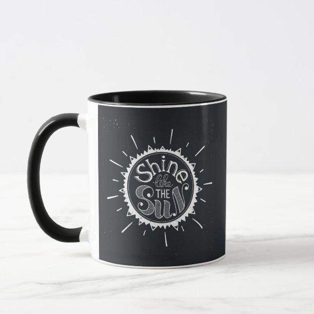 Glanz wie The Sun Tasse (Links)