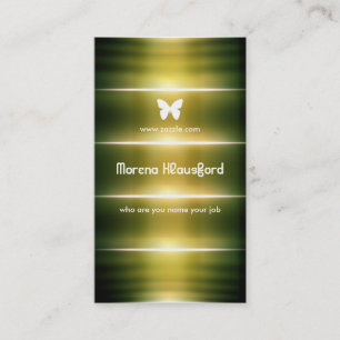 Glanz zeichnet Visitenkarte