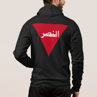 Glanzdreieck Hoodie