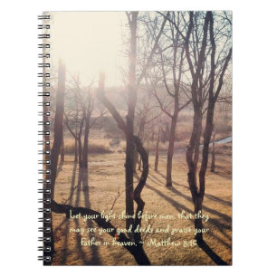 Glänzen durch Zeitschrift Notizblock