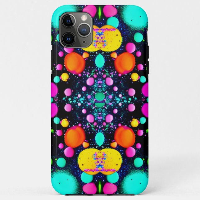 glänzende abstrakte Kunst Case-Mate iPhone Hülle (Rückseite)
