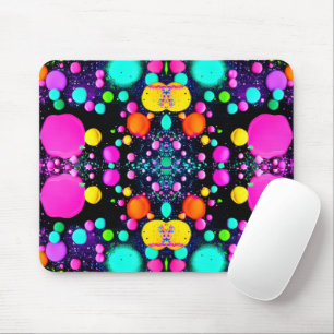 glänzende abstrakte Kunst Mousepad