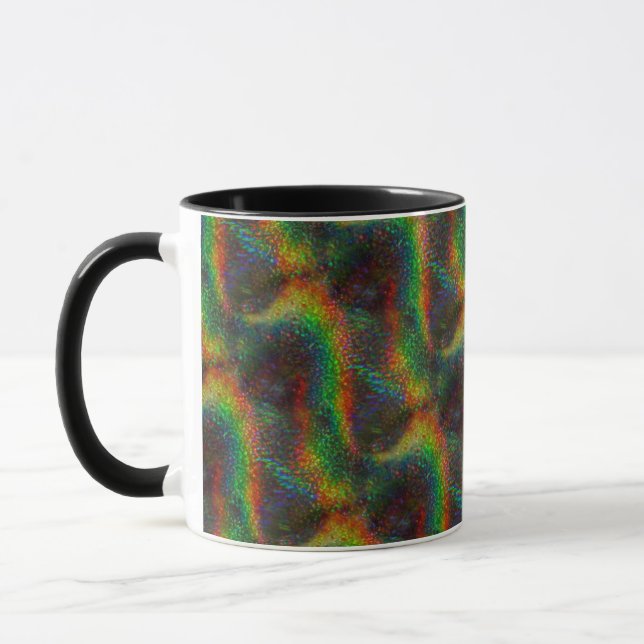 Glänzende ganz eigenhändig geschriebe tasse (Links)