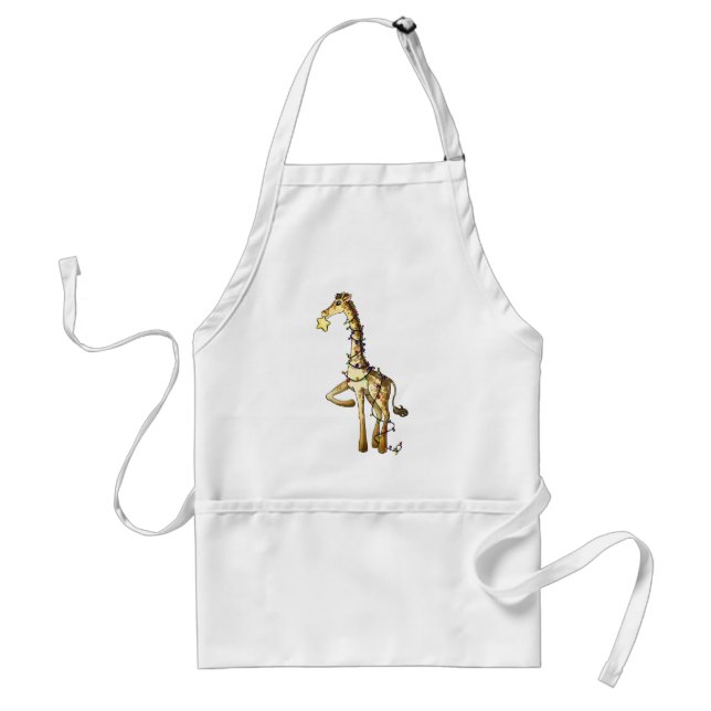 Glänzende Giraffe Schürze (Vorne)