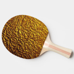 glänzende Goldmusterbeschaffenheiten Tischtennis Schläger