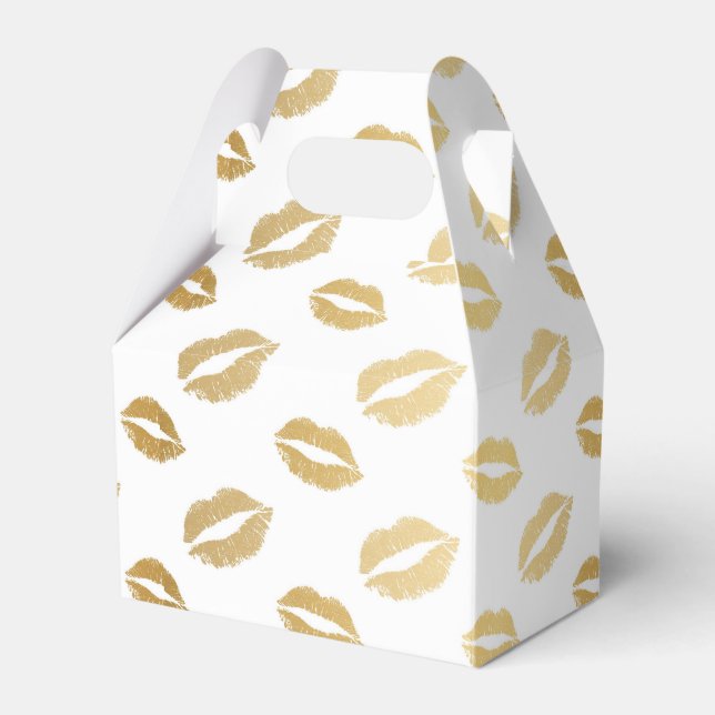 Glänzende Küsse Geschenkschachtel (Vorderseite)