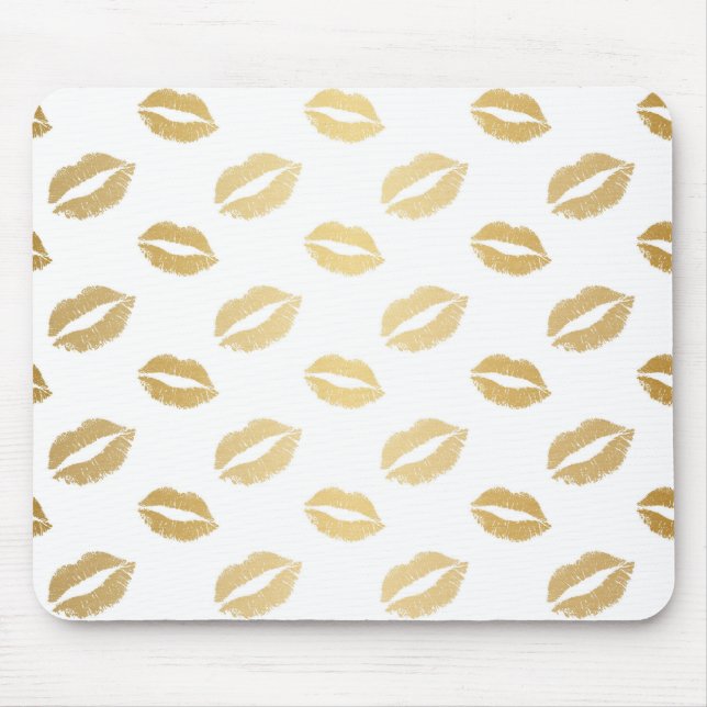 Glänzende Küsse Mousepad (Vorne)