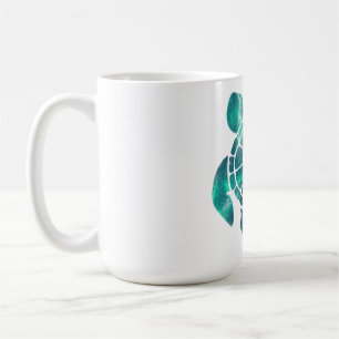 Glänzende Schildkröte Kaffeetasse