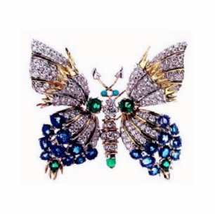 Glänzende Schmetterlings-Foto-Skulptur Freistehende Fotoskulptur