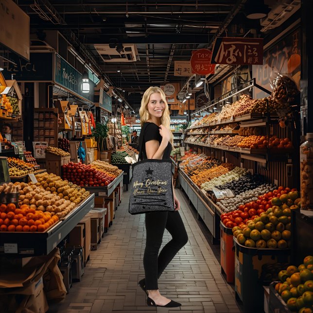 Glänzende schwarze Tasche (Von Creator hochgeladen)