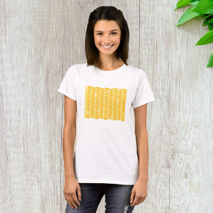 Glänzende Stapel Goldmünzen T-Shirt