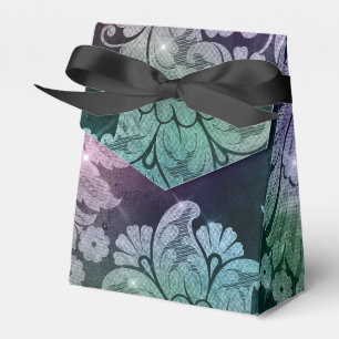 Glänzender Damast Geschenkschachtel