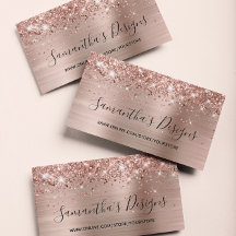Glänzender Rose Gold Folien Online Shop