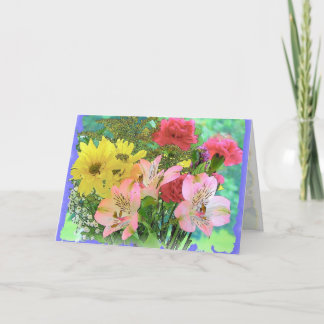 Glänzendes Bündel Karte