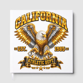 Glänzendes California Athletic Dept 1985 Gästebuch