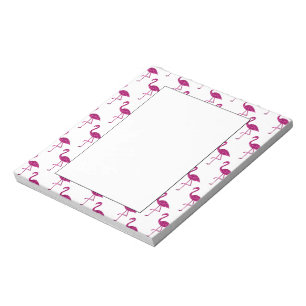 Glänzendes Flamingo Rosa Glitter Funkeln Muster Notizblock