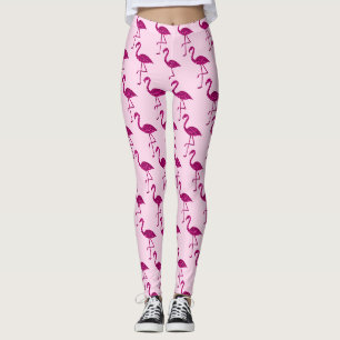 Glänzendes Flamingo Rosa Glittermuster Leggings