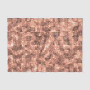 Glänzendes Gold Luxus Glitter Mädchenhaft Paillett Seidenpapier