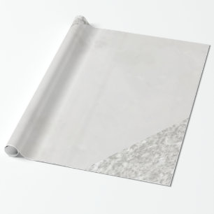 glänzendes Papier, graues Silber Geschenkpapier