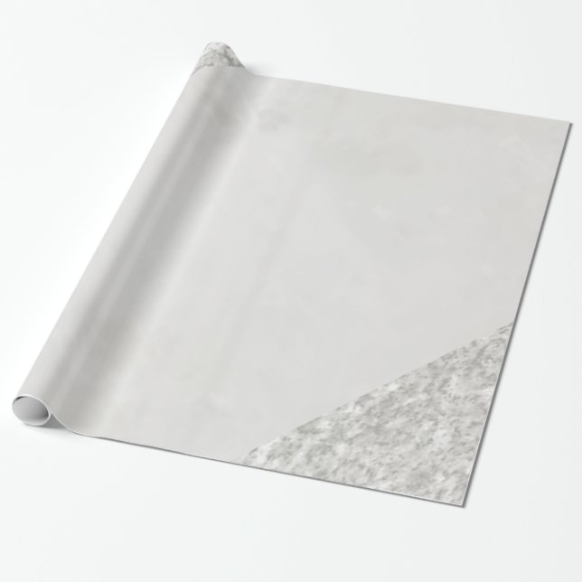 glänzendes Papier, graues Silber Geschenkpapier (Ungerollt)