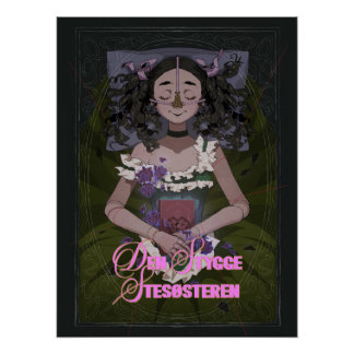 Glänzendes Poster