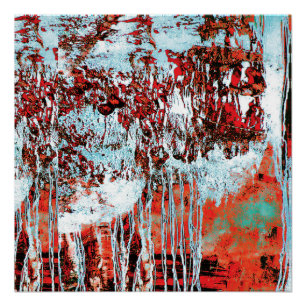 Glänzendes Poster – Corrosion Pulse