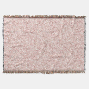 Glänzendes Rosa Glitter Weihnachten Decke