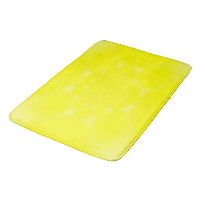 glanzgelb badematte (Schrägansicht)