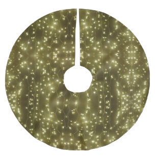 Glanzlichter Treppenrock Polyester Weihnachtsbaumdecke