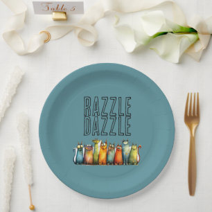 Glanzpapier-Teller Pappteller