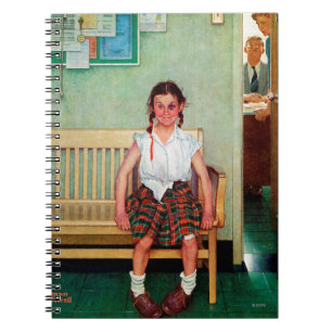 Glanzschuß oder Außenseite das Büro der Direkti Notizblock