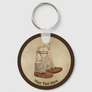 Glanzstücke auf altem Papier Schlüsselanhänger