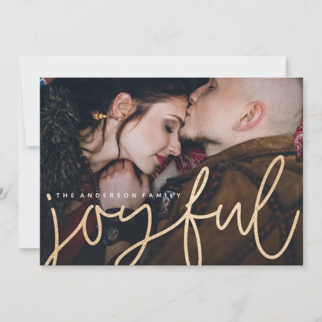 Glanzvolle Fotokarte (Vorderseite)