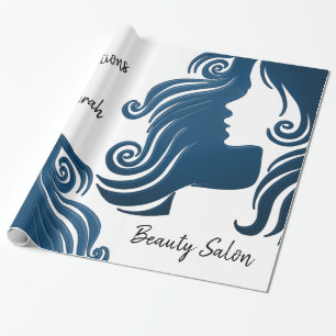 Glanzwaschpapier, Schönheitssalon Geschenkpapier