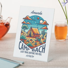 Glanzwüste des Junggeselinnen-Abschieds Sockelschild