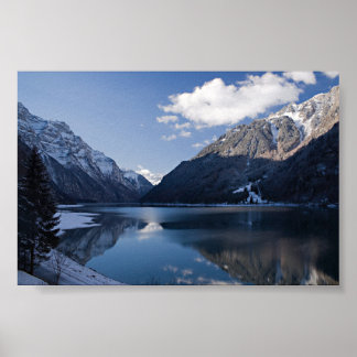 Glarus Kloentalersee Poster